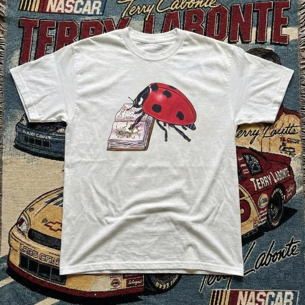 Cute Ladybug Graphic Tee Unisex Gildan Heavy Cotton
